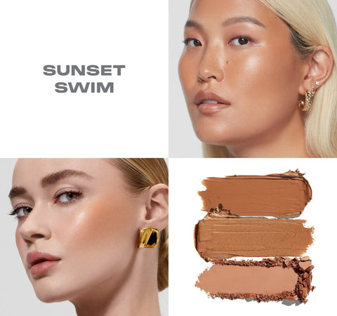 Cloudlight Soft Glow Diffused Blush & Cheek Thrills Multi-Finish Face Trio Bundle