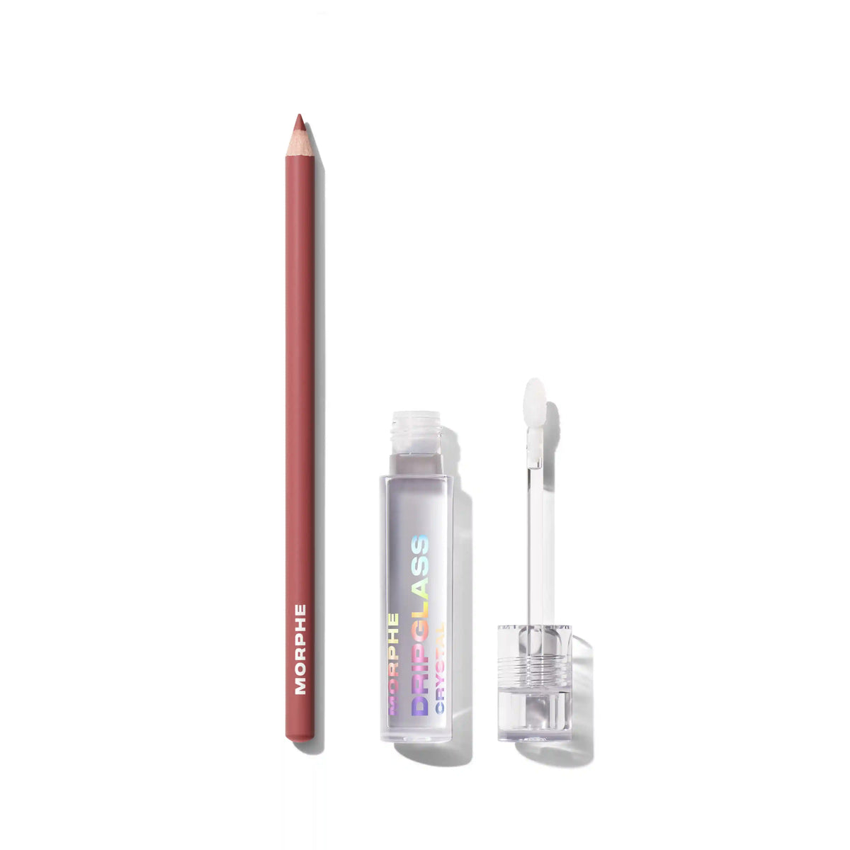 Signature Lip Pencil & Dripglass Crystal Super Shine Lip Gloss Bundle